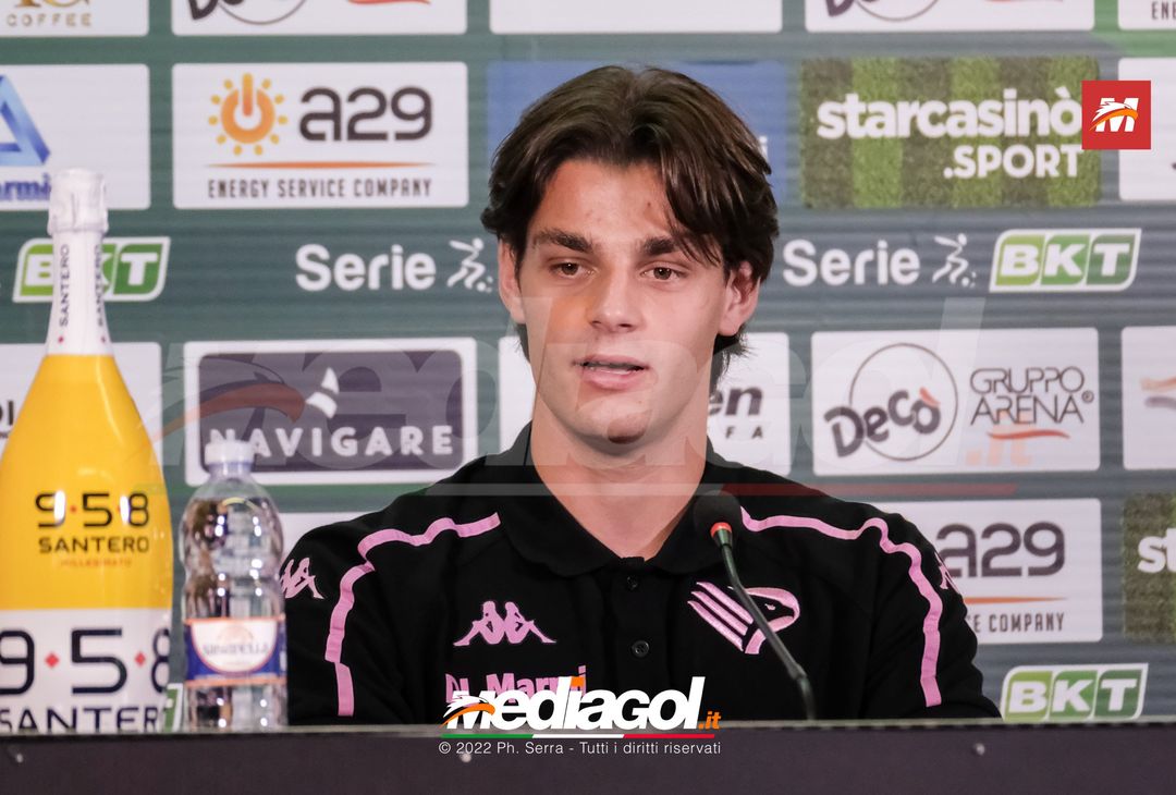 FOTO PALERMO, La conferenza stampa di presentazione di Edoardo Pierozzi (Gallery) - immagine 3