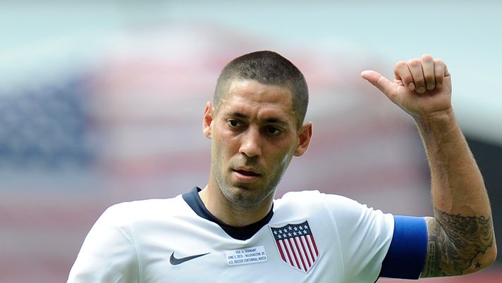 WASHINGTON, DC - JUNE 02: Clint Dempsey #8 of the United States Men's National Team runs down the field against the Germany Men's National Team in an international friendly at RFK Stadium on June 2, 2013 in Washington, DC. (Photo by Greg Fiume/Getty Images) WASHINGTON, DC - JUNE 02: Clint Dempsey #8 of the United States Men's National Team runs down the field against the Germany Men's National Team in an international friendly at RFK Stadium on June 2, 2013 in Washington, DC. (Photo by Greg Fiume/Getty Images)