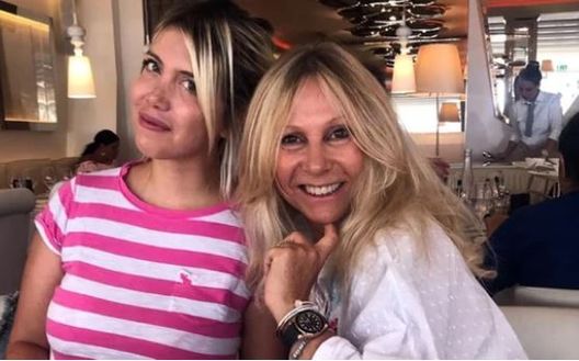 Wanda e la sua amica e avvocata argentina, Ana Rosenfeld (Instagram) Wanda e la sua amica e avvocata argentina, Ana Rosenfeld (Instagram)