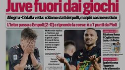 Rassegna stampa: Juve lontana da tutto. Il silenzio sui social è assordante