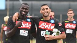Ghoulam torna in gruppo ed esulta: “Ho ritrovato mio fratello Koulibaly” | FOTO