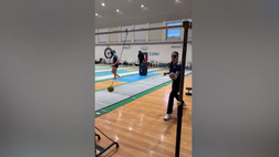 VIDEO / Fiamingo, l’allenamento in versione pirata è impossibile!