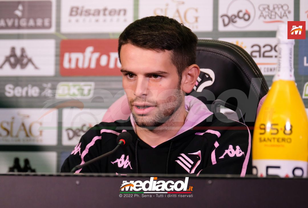 FOTO PALERMO, La conferenza stampa di presentazione di Renzo Orihuela (Gallery) - immagine 3