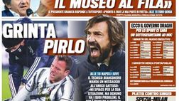 Prima Pagina, Tuttosport: “Grinta Pirlo, ansia Arthur. Spezia-Milan derby made in USA”
