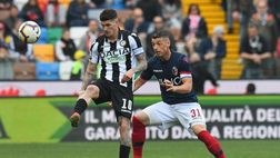 Udinese – Bologna di Coppa Italia il 4 dicembre
