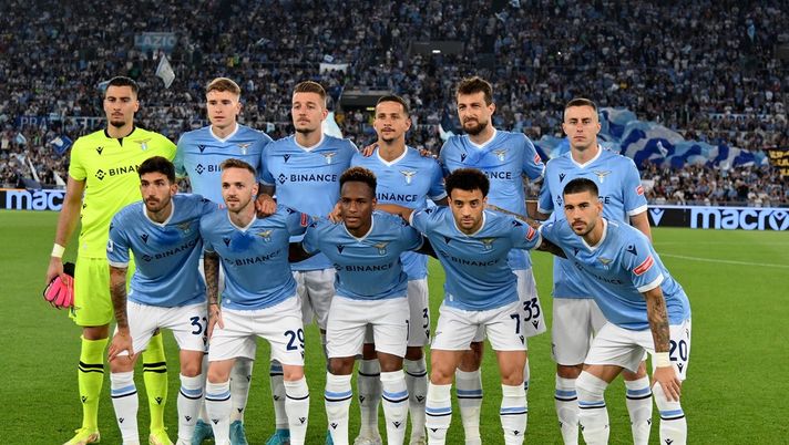 I calciatori della Lazio (Getty Images) I calciatori della Lazio