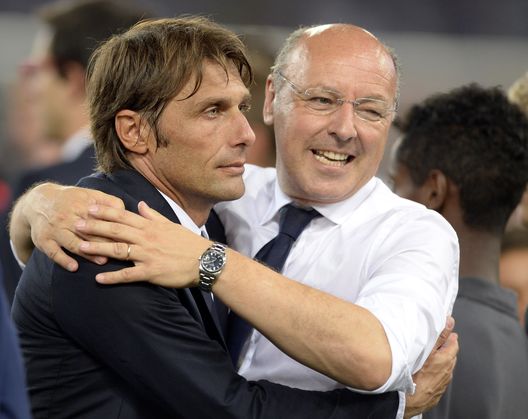 Marotta e Conte ai tempi della Juventus Marotta e Conte ai tempi della Juventus