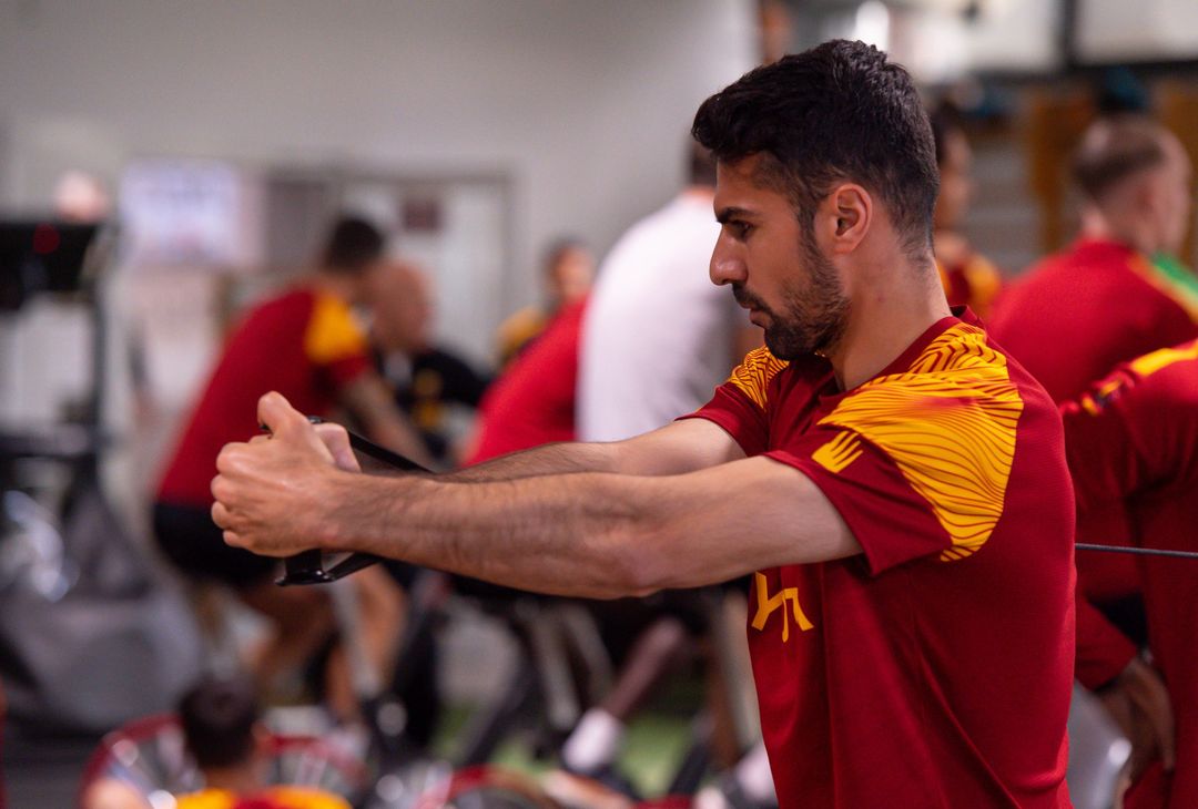 Roma, l’allenamento dopo la vittoria con la Real Sociedad: c’è Pisilli – FOTO GALLERY - immagine 28