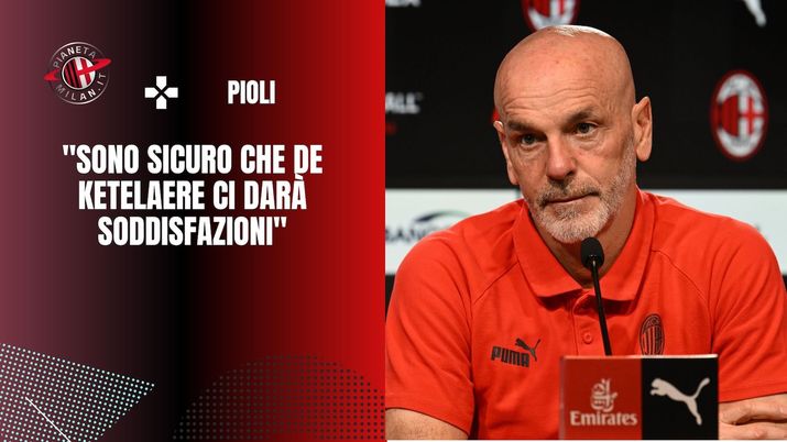Stefano Pioli AC Milan conferenza stampa Monza-Milan Serie A 2022-2023