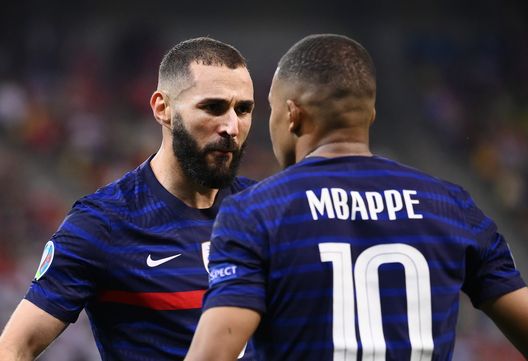 Benzema Mbappé (getty images) Benzema Mbappé