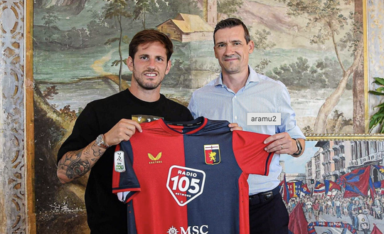 foto Genoa calcio Genoa, Blessin con quattro punte: Aramu è pronto. Ridotta squalifica a Gudmundsson- immagine 2
