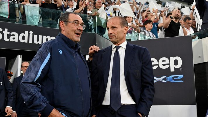 Maurizio Sarri e Massimiliano Allegri