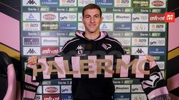 FOTO PALERMO, Edoardo Masciangelo presentato in conferenza stampa (Gallery)