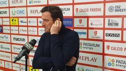 Sala stampa Padova-Mantova, Oddo: “Salviamo il risultato. Non abbiamo il tempo di lavorare sul bel gioco”