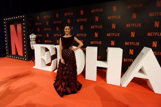 BUENOS AIRES, ARGENTINA - MARCH 07: Argentine actress Juana Viale poses during the Premiere of Netflix's Edha at Cinemark Puerto Madero on March 7, 2018 in Buenos Aires, Argentina BUENOS AIRES, ARGENTINA - MARCH 07: Argentine actress Juana Viale poses during the Premiere of Netflix's Edha at Cinemark Puerto Madero on March 7, 2018 in Buenos Aires, Argentina