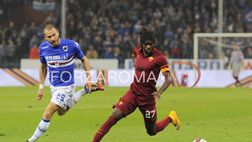 Pareggite, Roma al giro di boa: contro la Samp all’andata il primo pari del campionato