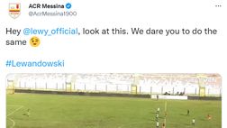 ACR Messina, segna il portiere Michal Lewandowski e il club sfida l’omonimo Robert