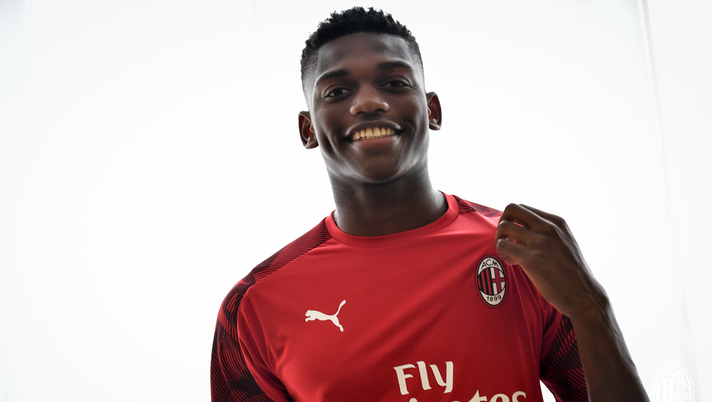 Rafael Leao, attaccante del Milan (credits: acmilan.com) 