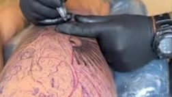 Di María, tatuaggio della coppa del mondo sul ginocchio | VIDEO