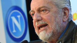 De Laurentiis colpisce ancora. Dice solo mezza frase il presidente del Napoli, ma il concetto è chia