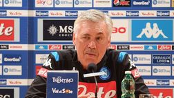 Napoli, Ancelotti in conferenza: “Non cederemo i migliori. Su Icardi e Rodriguez…”