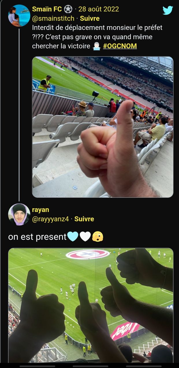 Nizza-OM: Stadio vietato? Noi ci siamo lo stesso, i marsigliesi presenti al derby dell’Allianz Riviera- immagine 2