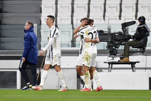 Dybala, Chiesa e Ronaldo Dybala, Chiesa e Ronaldo