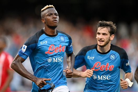 (Photo by Francesco Pecoraro/Getty Images) Napoli-Monza, l’analisi tattica: l’impianto di gioco e la fluidità degli azzurri- immagine 2