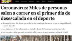 Spagna, migliaia di “sportivi” invadono le città