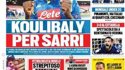 Prima Pagina, Tuttosport: “Koulibaly per Sarri. Qui si fa il Milan. Pinamonti, vai Italia!”