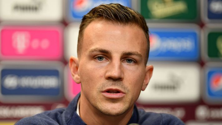 PRAGUE, CZECH REPUBLIC - OCTOBER 10: Borek Dockal of Czech Republic speaks during the Czech Republic Press Conference ahead of the UEFA Euro 2020 qualifier between Czech Republic and England at Eden Arena on October 10, 2019 in Prague, Czech Republic. (Photo by Justin Setterfield/Getty Images) PRAGUE, CZECH REPUBLIC - OCTOBER 10: Borek Dockal of Czech Republic speaks during the Czech Republic Press Conference ahead of the UEFA Euro 2020 qualifier between Czech Republic and England at Eden Arena on October 10, 2019 in Prague, Czech Republic. (Photo by Justin Setterfield/Getty Images)