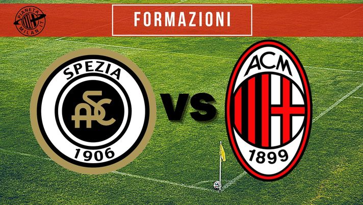 Le probabili formazioni di Spezia-Milan, in programma oggi alle 15 