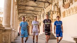 Kioene Padova, presentate le maglie e… lo sponsor di ritorno