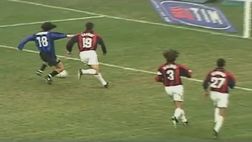 VIDEO / 5 MARZO 2000, L’INTER VOLA NEL DERBY: ZAMORANO E PERLA DI DI BIAGIO