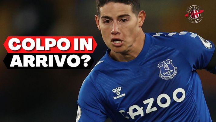 James Rodríguez (centrocampista Everton), obiettivo di calciomercato del Milan | AC Milan News (Getty Images)