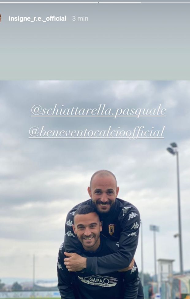 Benevento, pace fatta tra Insigne e Schiattarella. La foto è struggente: “Dopo la pioggia c’è sempre il sole!” Benevento, pace fatta tra Insigne e Schiattarella. La foto è struggente: “Dopo la pioggia c’è sempre il sole!”