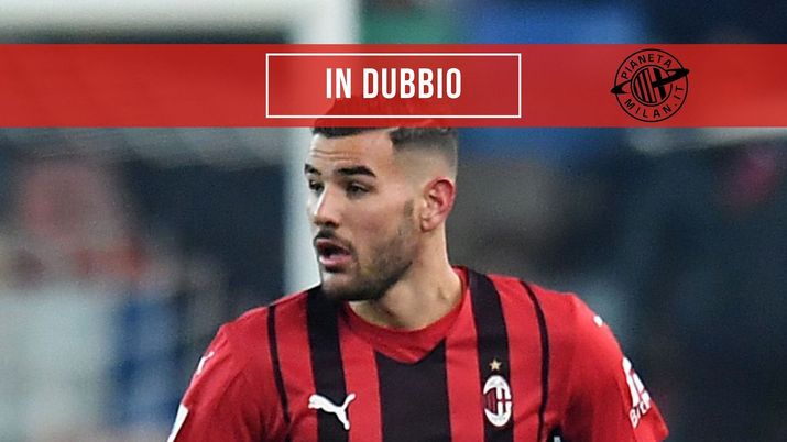 Theo Hernández (difensore AC Milan) in dubbio per Milan-Napoli di stasera | News (Getty Images) Theo Hernández AC Milan