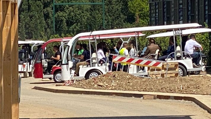 FOTO VN – I procuratori sportivi in visita al Viola Park - immagine 1