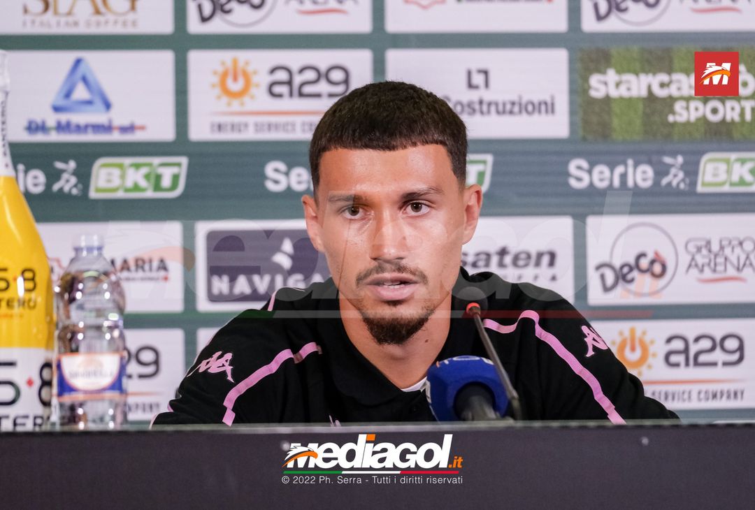 FOTO PALERMO, La presentazione di Davide Bettella in conferenza stampa (Gallery) - immagine 10