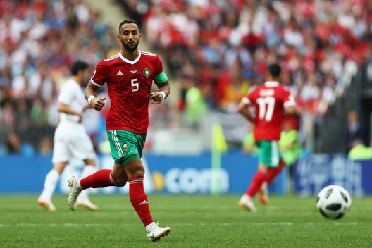MOSCOW, RUSSIA - JUNE 20: Medhi Benatia of Morocco in action during the 2018 FIFA World Cup Russia group B match between Portugal and Morocco at Luzhniki Stadium on June 20, 2018 in Moscow, Russia. (Photo by Dean Mouhtaropoulos/Getty Images) MOSCOW, RUSSIA - JUNE 20: Medhi Benatia of Morocco in action during the 2018 FIFA World Cup Russia group B match between Portugal and Morocco at Luzhniki Stadium on June 20, 2018 in Moscow, Russia. (Photo by Dean Mouhtaropoulos/Getty Images)