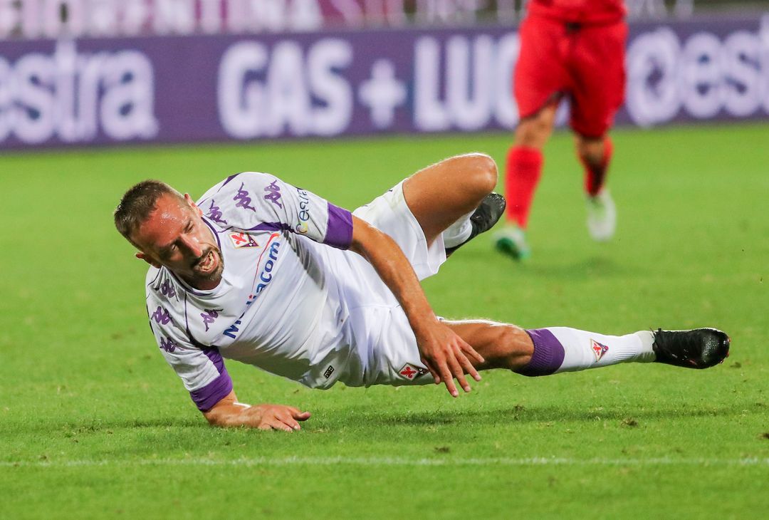  GERMOGLI PH: 6 SETTEMBRE 2020 FIRENZE STADIO ARTEMIO FRANCHI FIORENTINA VS LUCCHESE NELLA FOTO RIBERY 