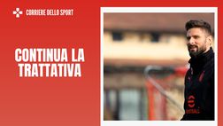 Milan, continuano i dialoghi: si lavora per il rinnovo di Giroud