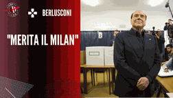 Scudetto, Berlusconi: “Non posso che sperare in una vittoria del Milan”
