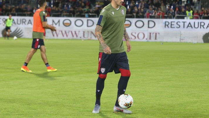 CAGLIARI, ITALY - OCTOBER 30:  Alessandro Deiola of Cagliari in action  during the Serie A match between Cagliari Calcio and Bologna FC at Sardegna Arena on October 30, 2019 in Cagliari, Italy.  (Photo by Enrico Locci/Getty Images) 