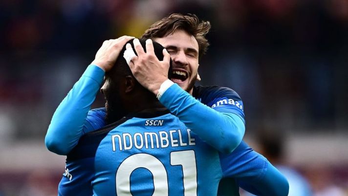 ? VIDEO – Napoli, ecco la festa dei giocatori: scatenati negli spogliatoi - immagine 1