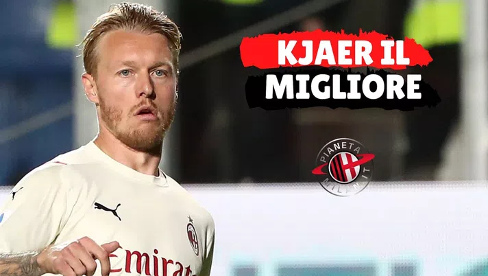 Roma-Milan 1-2 Serie A 2021-2022 Kjaer MVP