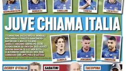 Prima Pagina, Tuttosport: “Juve chiama Italia. Derby d’Italia, Frattesi che sfida”