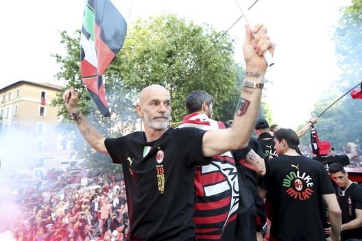 Stefano Pioli (allenatore AC Milan), ha vinto uno Scudetto con i rossoneri | Milan News (Getty Images) Stefano Pioli AC Milan