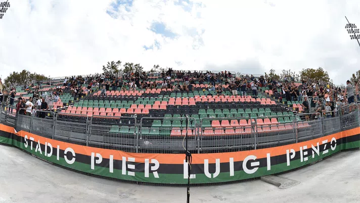 VENICE, ITALY - SEPTEMBER 19:  A general view of Stadio Paolo Mazza prior the Serie A match between Venezia FC and Spezia Calcio at Stadio Paolo Mazza on September 19, 2021 in Venice, Italy.  (Photo by Giuseppe Bellini/Getty Images)