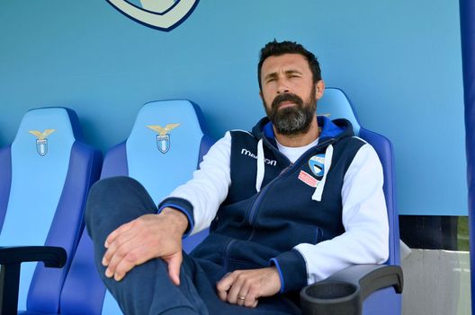  ROME, ITALY - MAY 18: Spal head coach Marcello Cottafava during the Primavera 2 Playoff Final match between SS Lazio U19 and Spal U19 on May 18, 2019 in Rome, Italy. (Photo by Marco Rosi/Getty Images) 